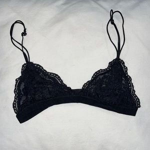 Black Lace Bralette